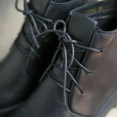 Casual Läder Martin Boots |presentskor
